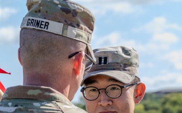 57th Transportation Battalion, 13th Armored Corps Sustainment Command hosts Change of Command
