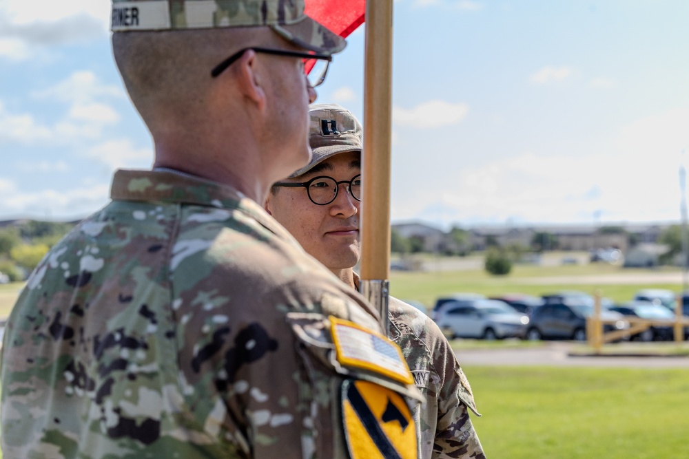 57th Transportation Company, 13th Armored Corps Sustainment Command hosts Change