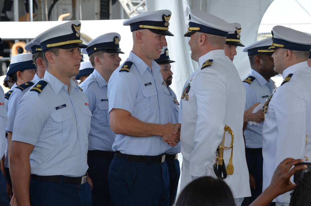Coast Guard Cutter Alert holds change-of-command ceremony