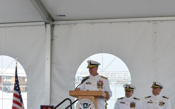 Coast Guard Cutter Alert holds change-of-command ceremony