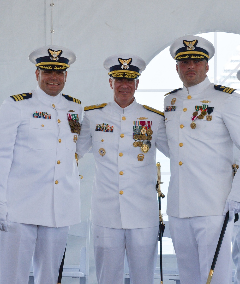 Coast Guard Cutter Alert holds change-of-command ceremony