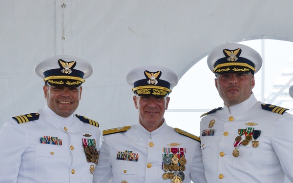 Coast Guard Cutter Alert holds change-of-command ceremony