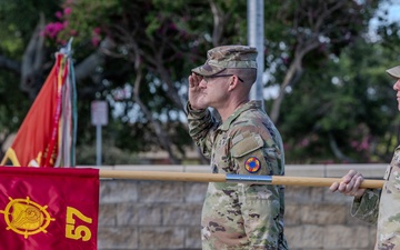 57th Transportation Company, 49th Transportation Battalion welcomes new commander