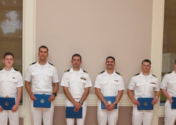 Naval Medical Center Camp Lejeune celebrates graduating family medicine residents and interns, sports medicine fellows, and an obstetric fellow