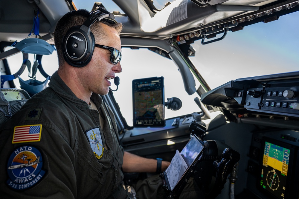 NATO AWACS takes part in AE 25