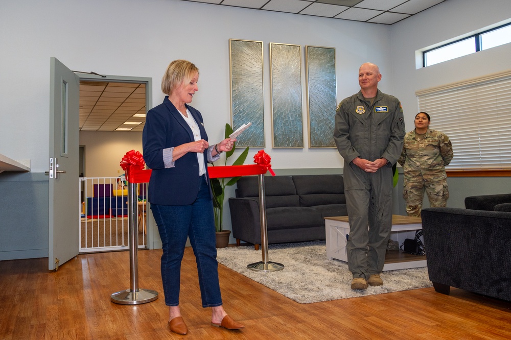 SPRIING opens refreshed playroom for families at Travis AFB