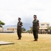 HQBN Sgt. Maj. Mayra Moreno Relinquishes Sword of Office at MCBH
