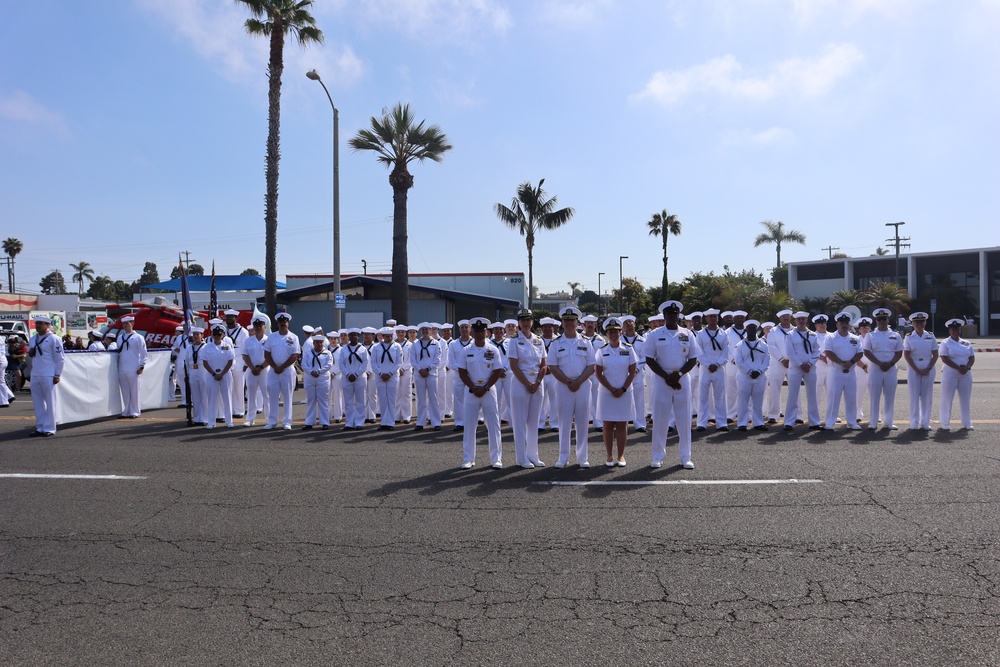 NMRTC Camp Pendleton and EMF 150 Alpha participate in 2025 Oceanside Independence Day Parade