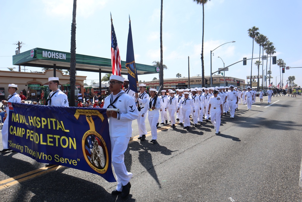 NMRTC Camp Pendleton and EMF 150 Alpha participate in 2025 Annual Oceanside Independence Day Parade