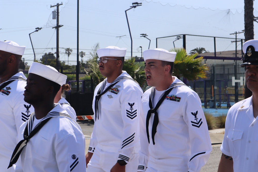 NMRTC Camp Pendleton and EMF 150 Alpha participate in 2025 Oceanside Independence Day Parade