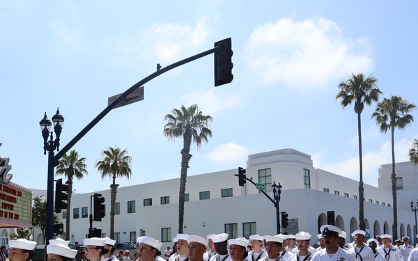 NMRTC Camp Pendleton and EMF 150 Alpha participate in 2025 Oceanside Independence Day Parade
