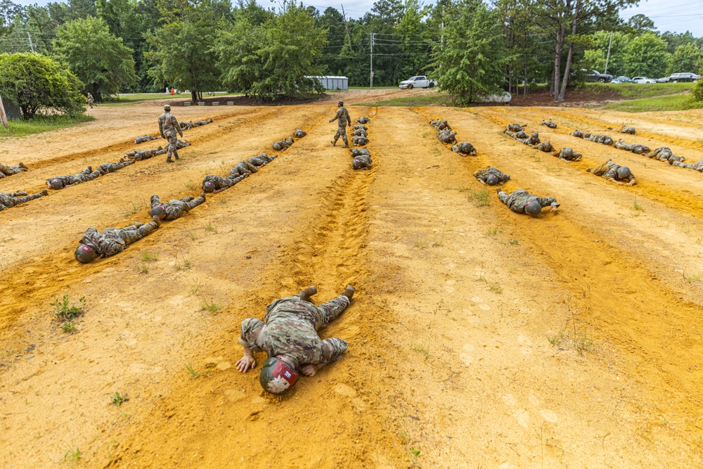 Infantry OSUT Obstacle Course