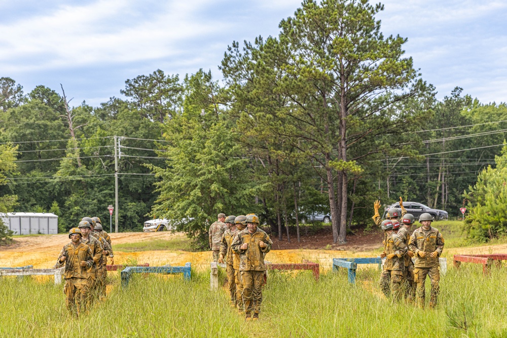 Infantry OSUT Obstacle Course