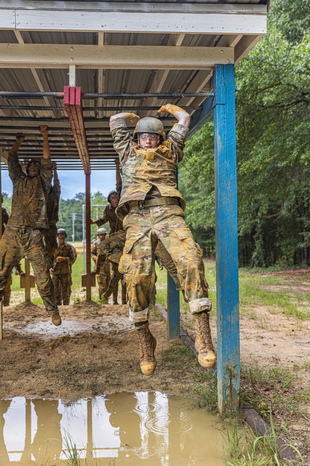 Infantry OSUT Obstacle Course