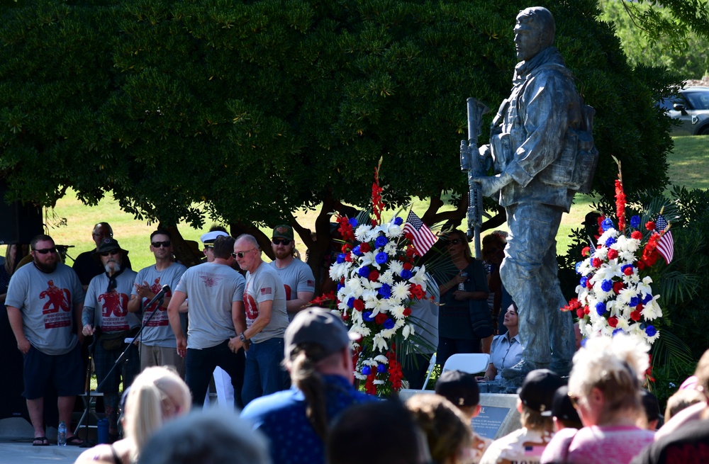 706th AGRS and Boulder City Honor Fallen Navy SEAL Shane E. Patton on 20th Anniversary of His Sacrifice