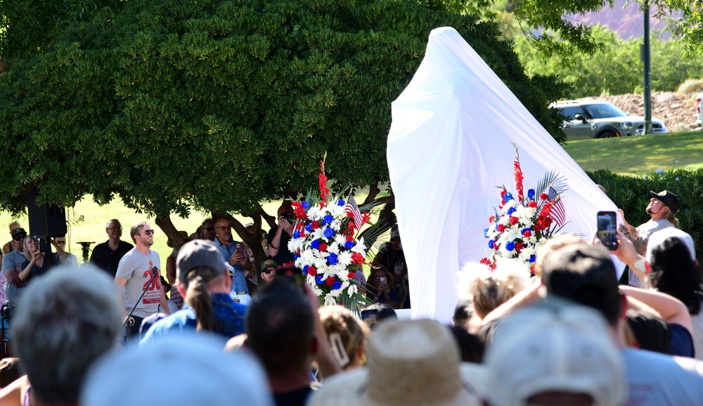 706th AGRS and Boulder City Honor Fallen Navy SEAL Shane E. Patton on 20th Anniversary of His Sacrifice