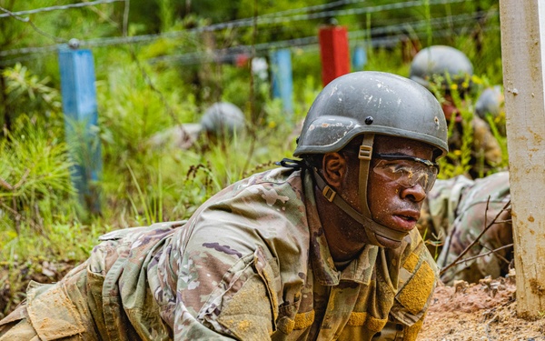 Infantry OSUT Obstacle Course