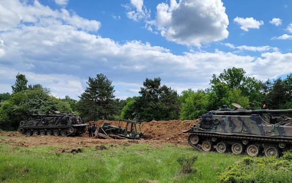 601st Engineer Completes Annual Training in Germany