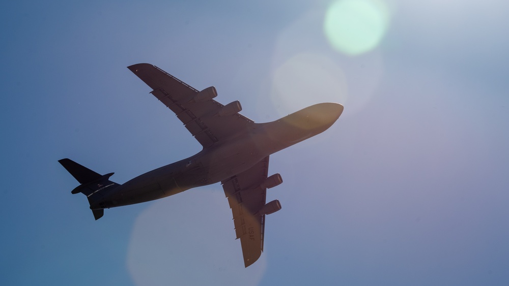 Travis AFB performs two fini flights
