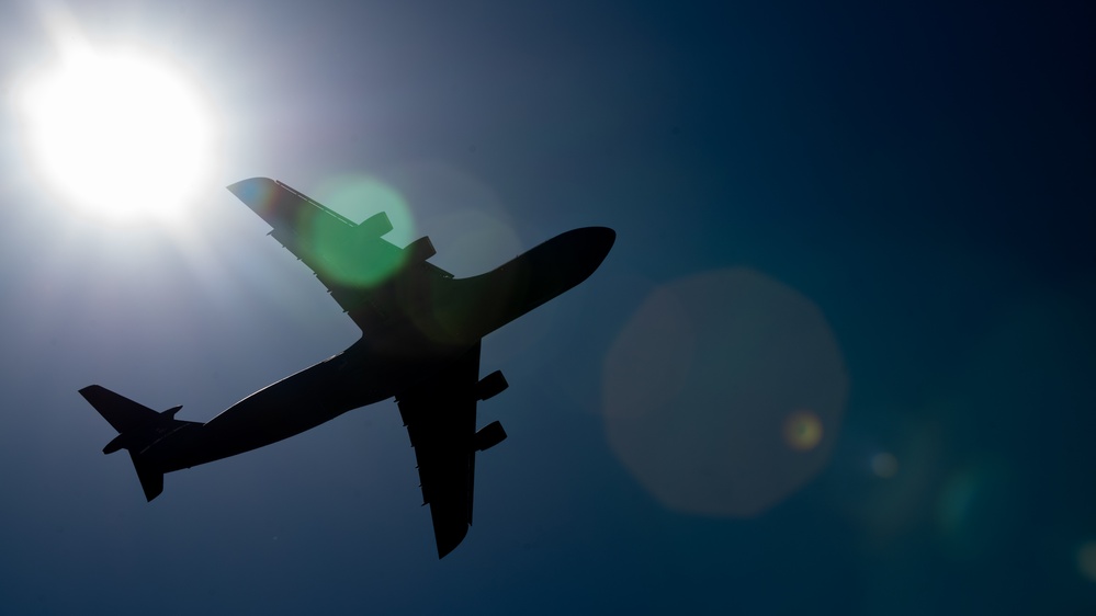 Travis AFB performs two fini flights