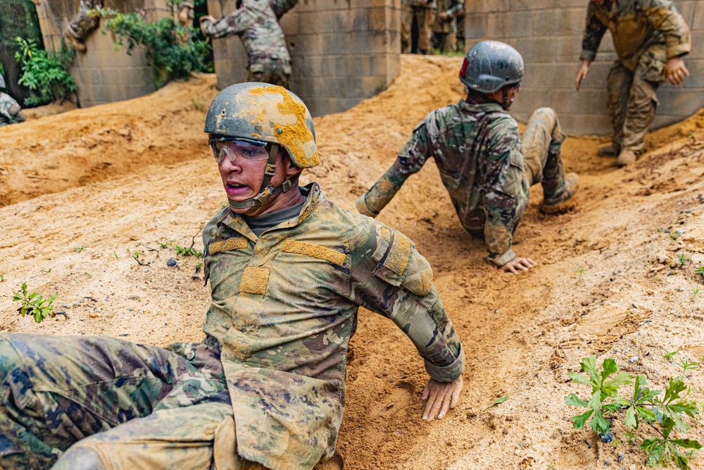 Infantry OSUt Obstacle Course