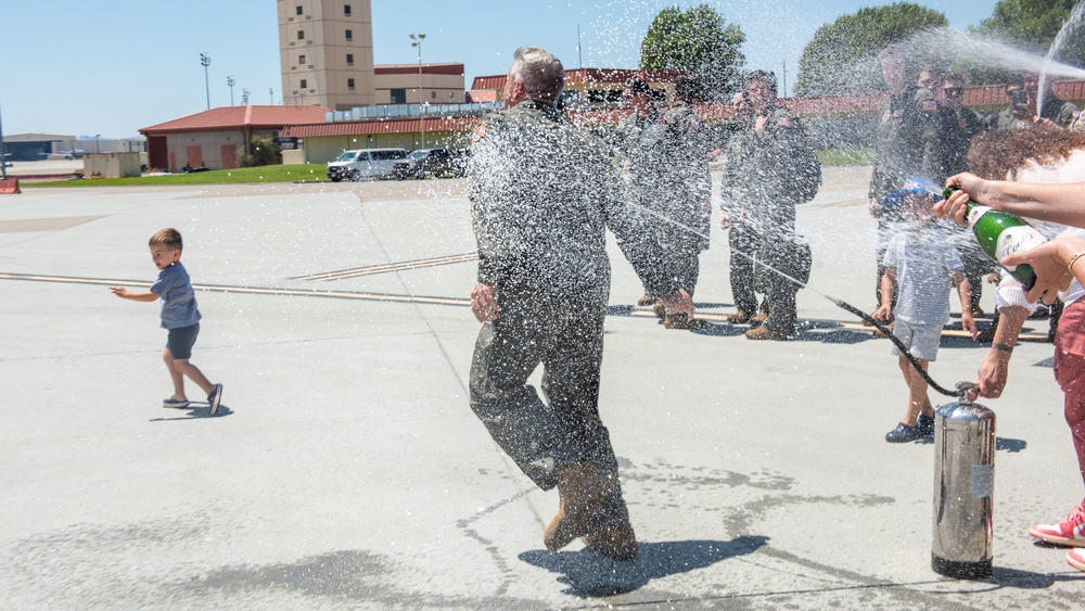 Travis AFB performs two fini flights