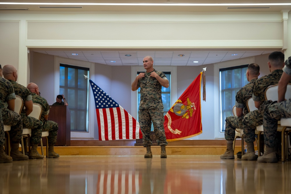 Combat Logistics Battalion 2 Relief and Appointment Ceremony