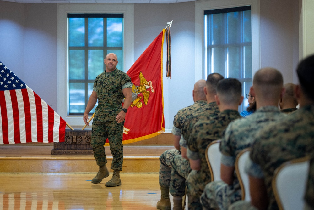 Combat Logistics Battalion 2 Relief and Appointment Ceremony
