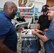 U.S. Navy biomedical technicians collaborate with Panamanian hospital staff to restore dental equipment