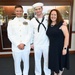 Commanding Officer Surface Combat Systems Training Command Great Lakes is the reviewing officer of Ron's boot camp graduation.