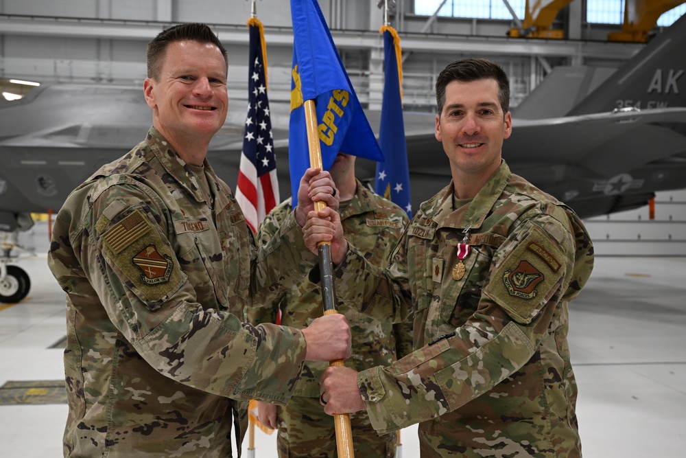 354th CPTS Change of Command