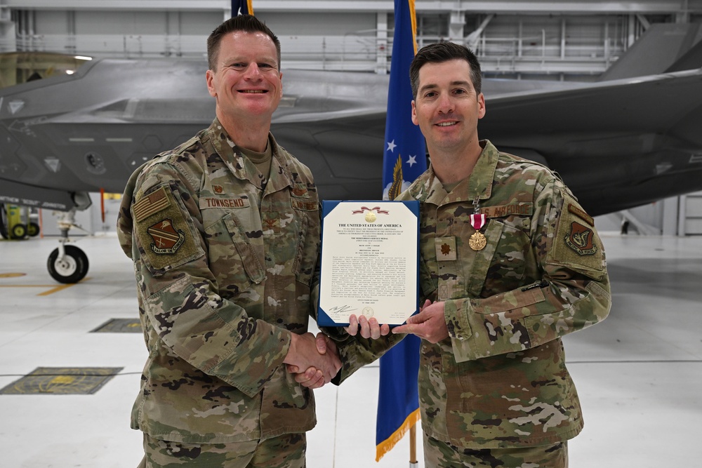 354th CPTS Change of Command