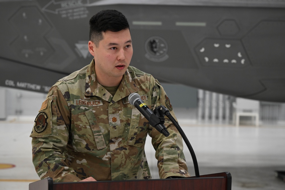 354th CPTS Change of Command