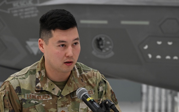 354th CPTS Change of Command