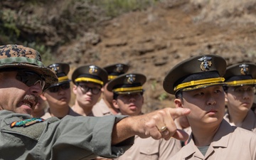 Republic of Korea Danguk University ROTC Students visit MCBH