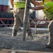 Concrete Pouring at Cleveland West Pier with the Buffalo District