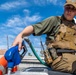 Securing the Seas: 6th Security Forces Marine Patrol on Duty