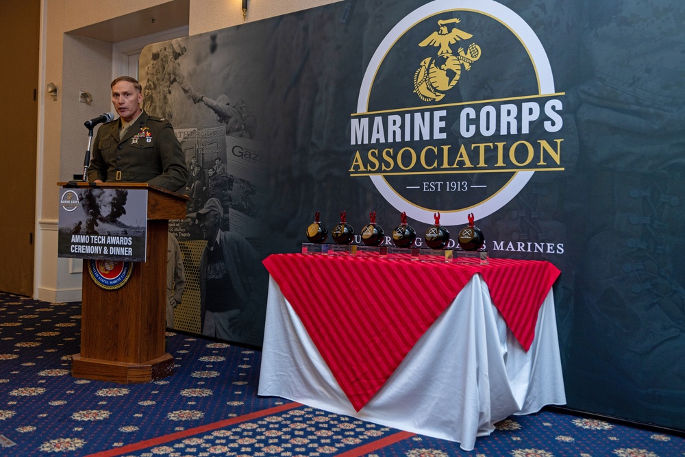 Professional achievement recognized at 2025 Marine Corps Association Ammo Tech Awards