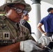U.S. Army veterinarians provide aid for local pets