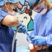 USNS Comfort hospital ship supports local health clinic
