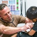 USNS Comfort hospital ship supports local health clinic