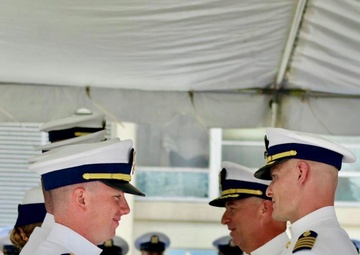 Coast Guard Cutter Kimball holds change of command ceremony