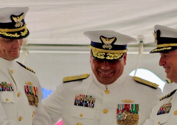 Coast Guard Cutter Kimball holds change of command ceremony
