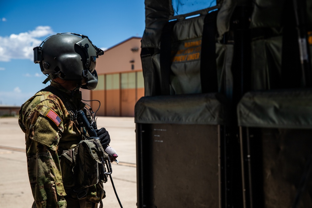 Areial operations conducted along the southern border