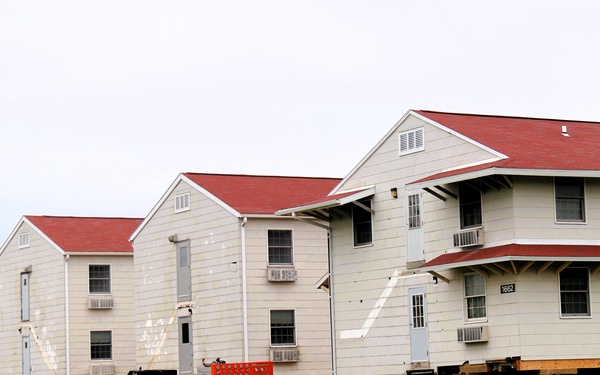 Relocation of World War II-era barracks at Fort McCoy