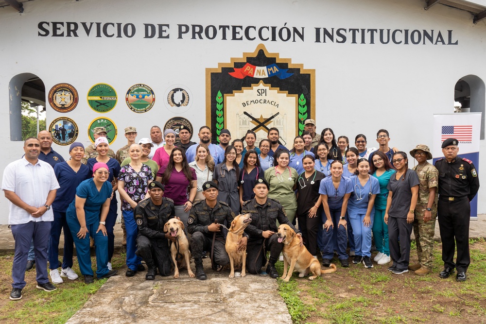 USNS Comfort Vet Site Panama CP25