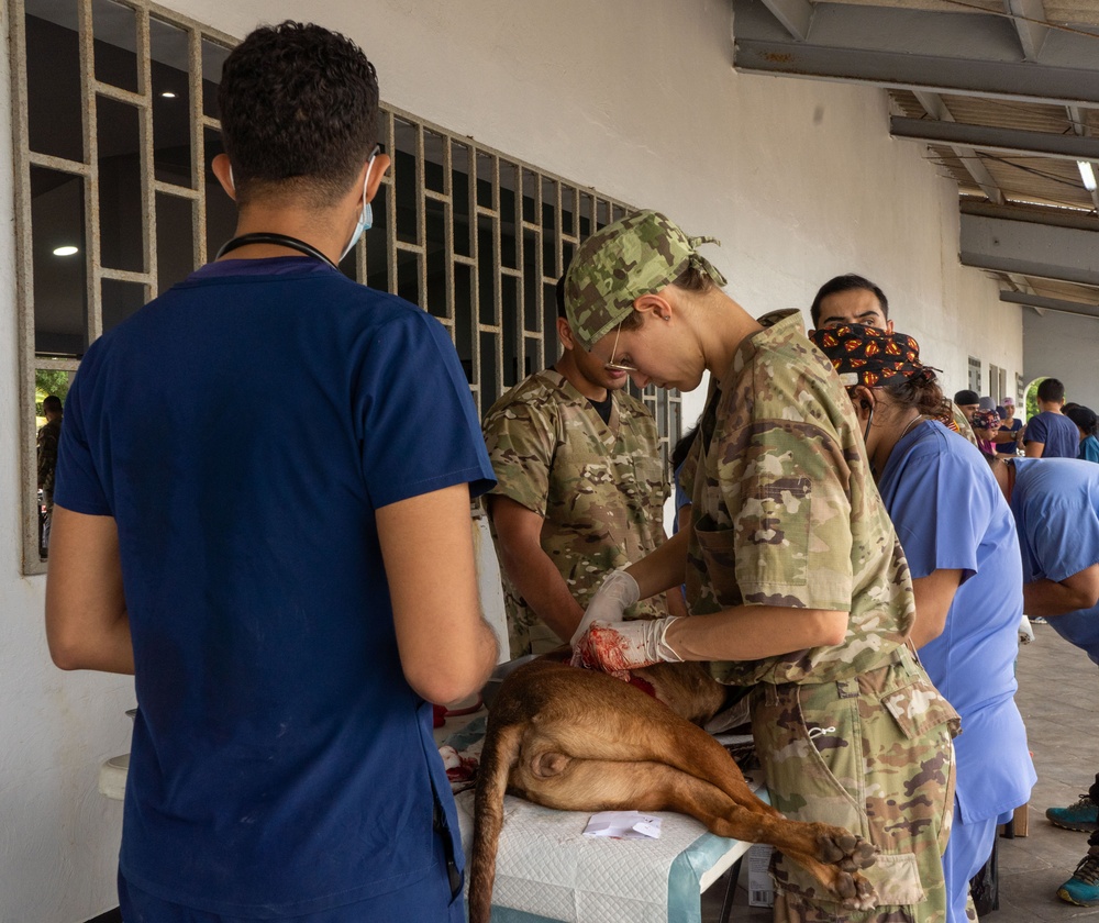 USNS Comfort Vet Site Panama CP25