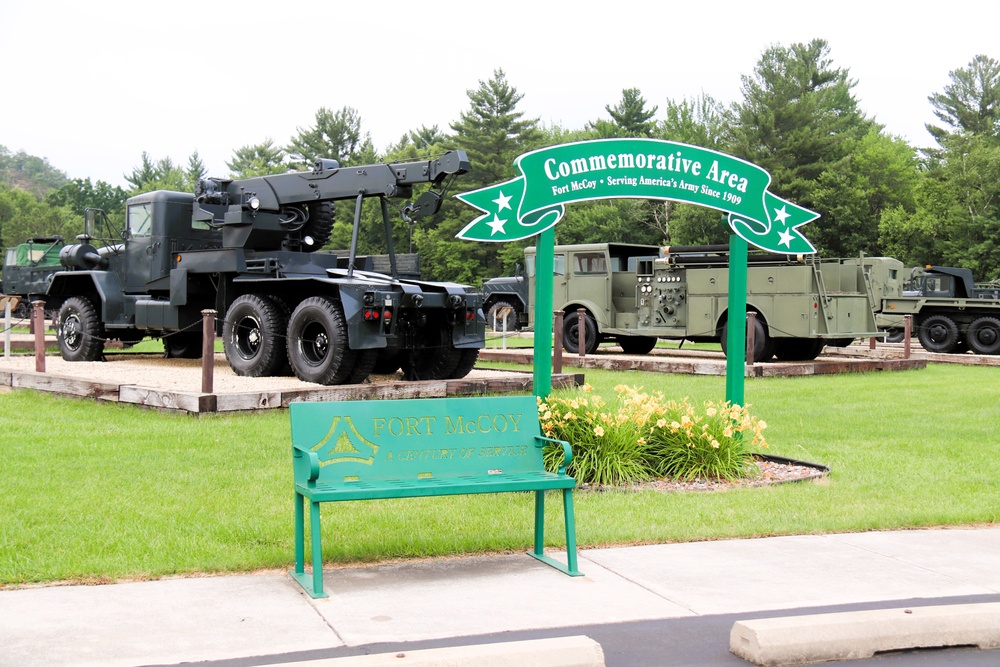 Fort McCoy Commemorative Area scenes 2025