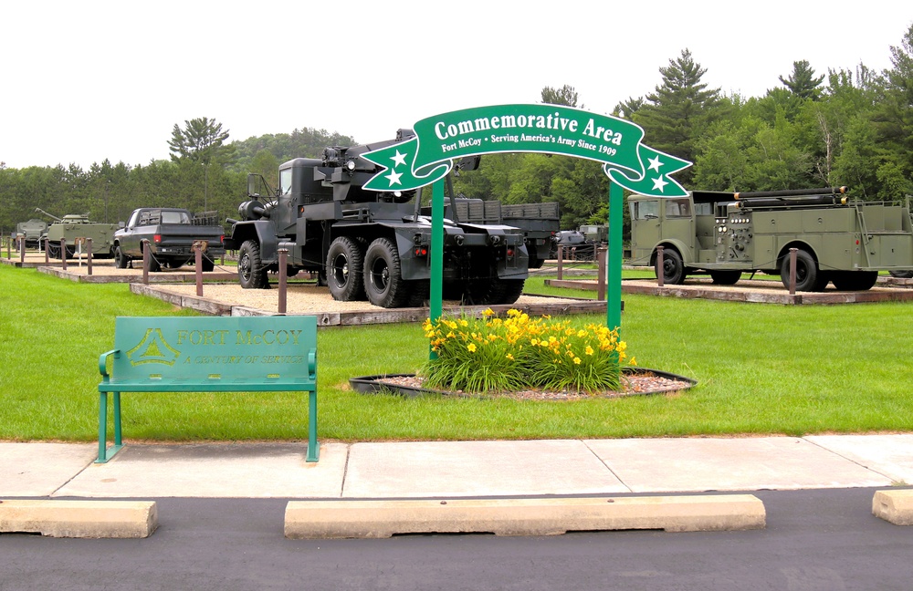Fort McCoy Commemorative Area scenes 2025