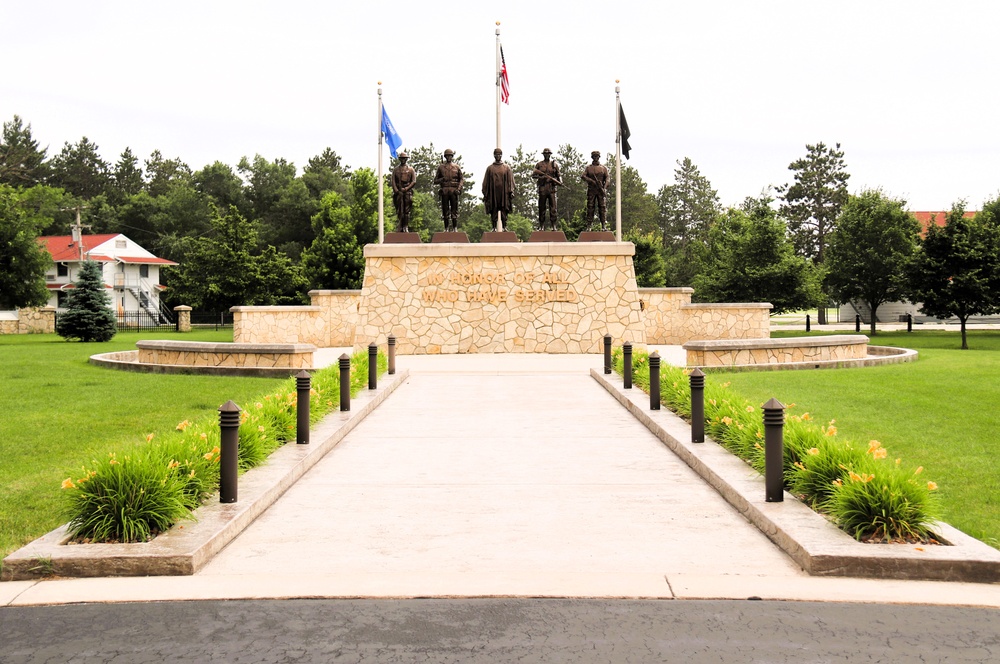 Fort McCoy Commemorative Area scenes 2025